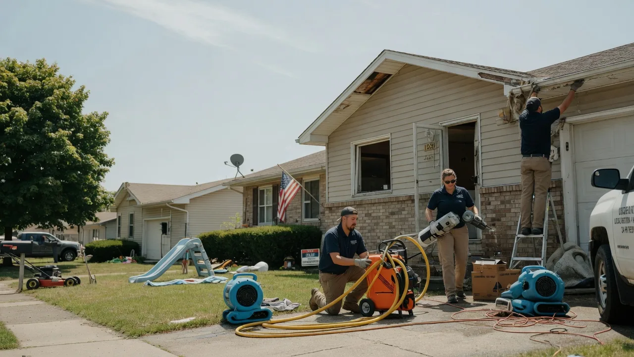 Water Damage Restoration in Tustin, MI near me